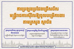 ERA ឱកាសក្លាយជាមន្ត្រីរាជការស៊ីវិល ដើម្បីចូលបម្រើការងារក្របខណ្ឌតាមក្រសួង ស្ថាប័ន!